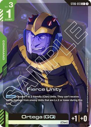 Image of Fierce Unity (C+) (ST06-013) - Starter Deck 06 Clan Unity Holofoil
