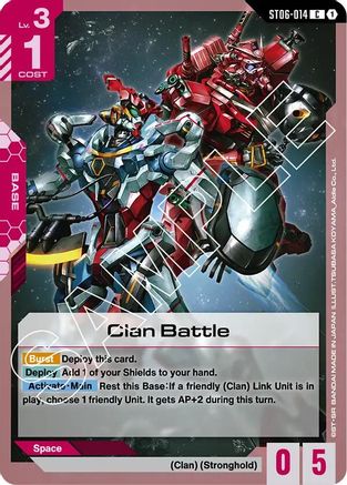 Image of Clan Battle (ST06-014) - Starter Deck 06 Clan Unity