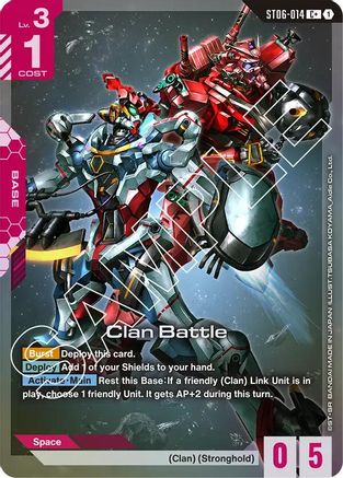 Image of Clan Battle (C+) (ST06-014) - Starter Deck 06 Clan Unity Holofoil