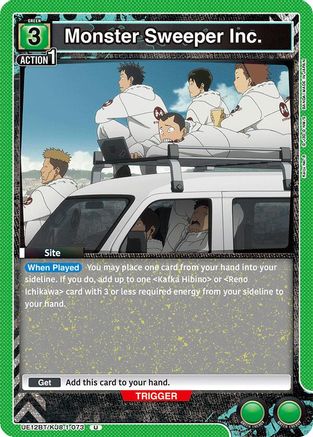 Image of Monster Sweeper Inc. (UE12BT/KJ8-1-073) - UE12BT Kaiju No 8