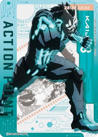 Image of Action Point Card (AP01) (UE12BT/KJ8-1-AP01) - UE12BT Kaiju No 8 Foil
