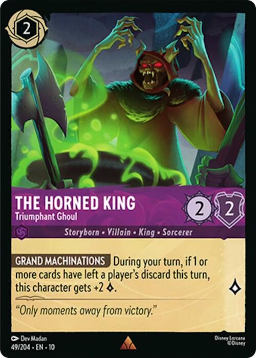 Image of The Horned King - Triumphant Ghoul (49/204) [Whispers in the Well]