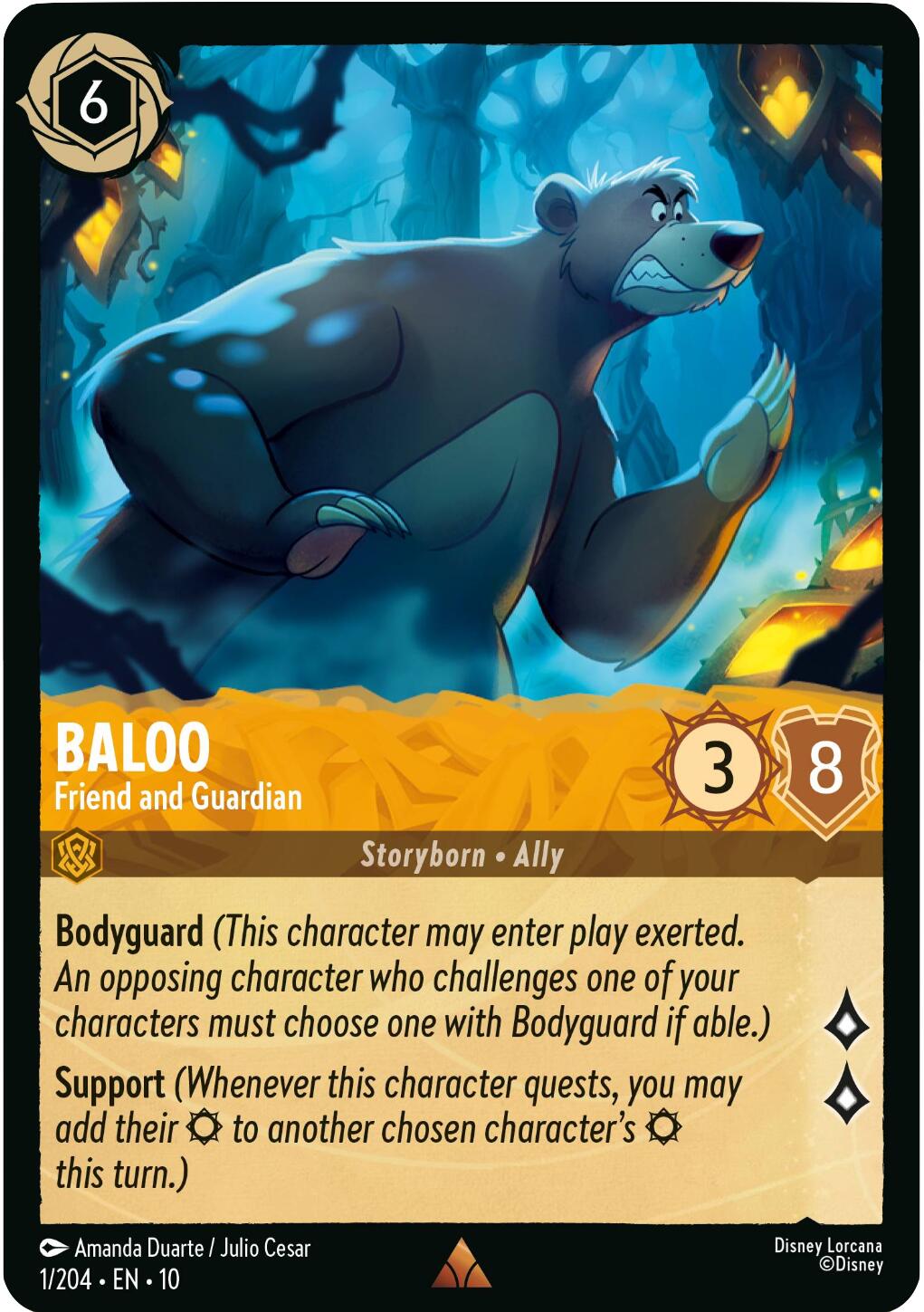 Image of Baloo - Friend and Guardian (1/204) [Whispers in the Well]