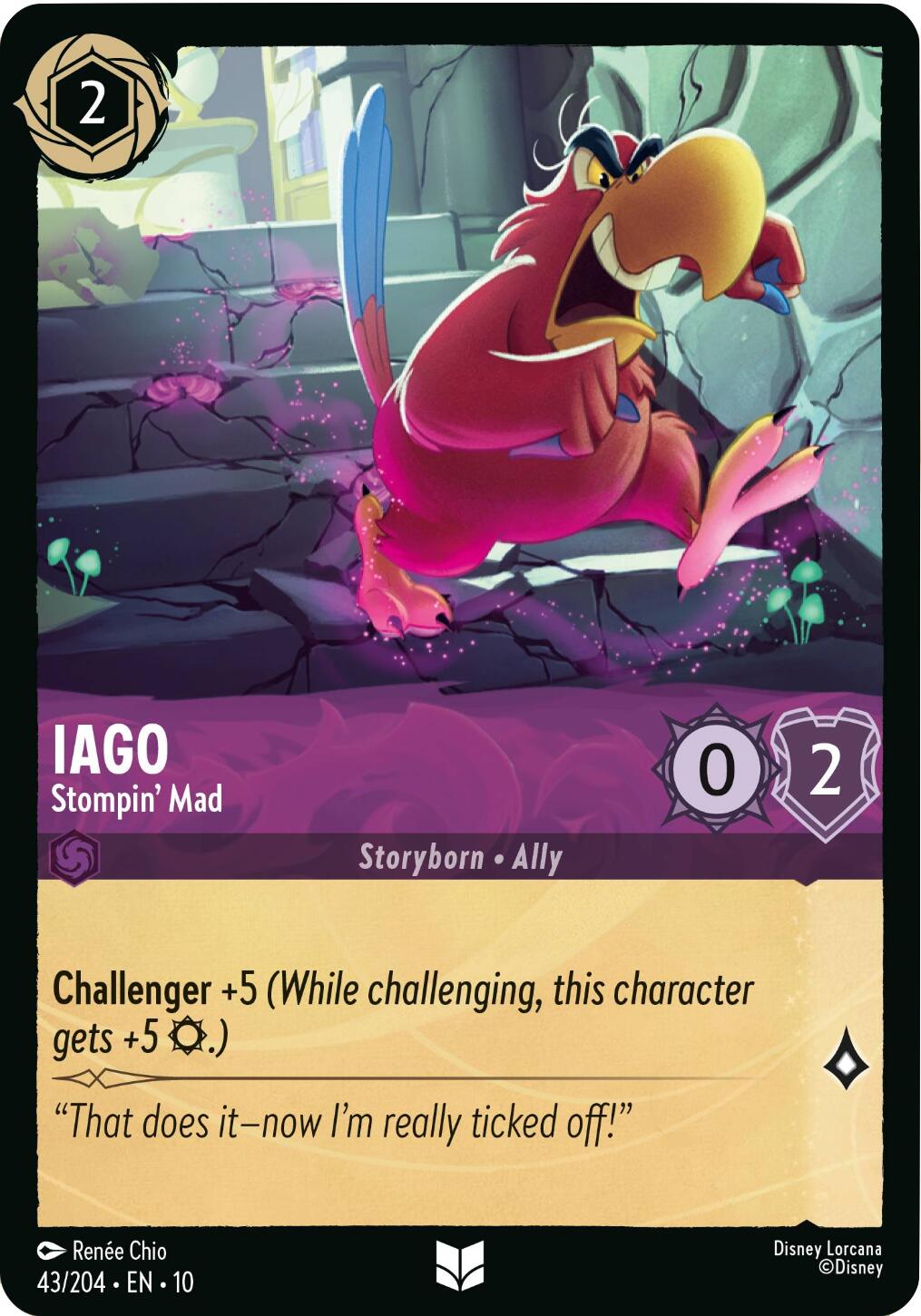 Image of Iago - Stompin' Mad (43/204) [Whispers in the Well]