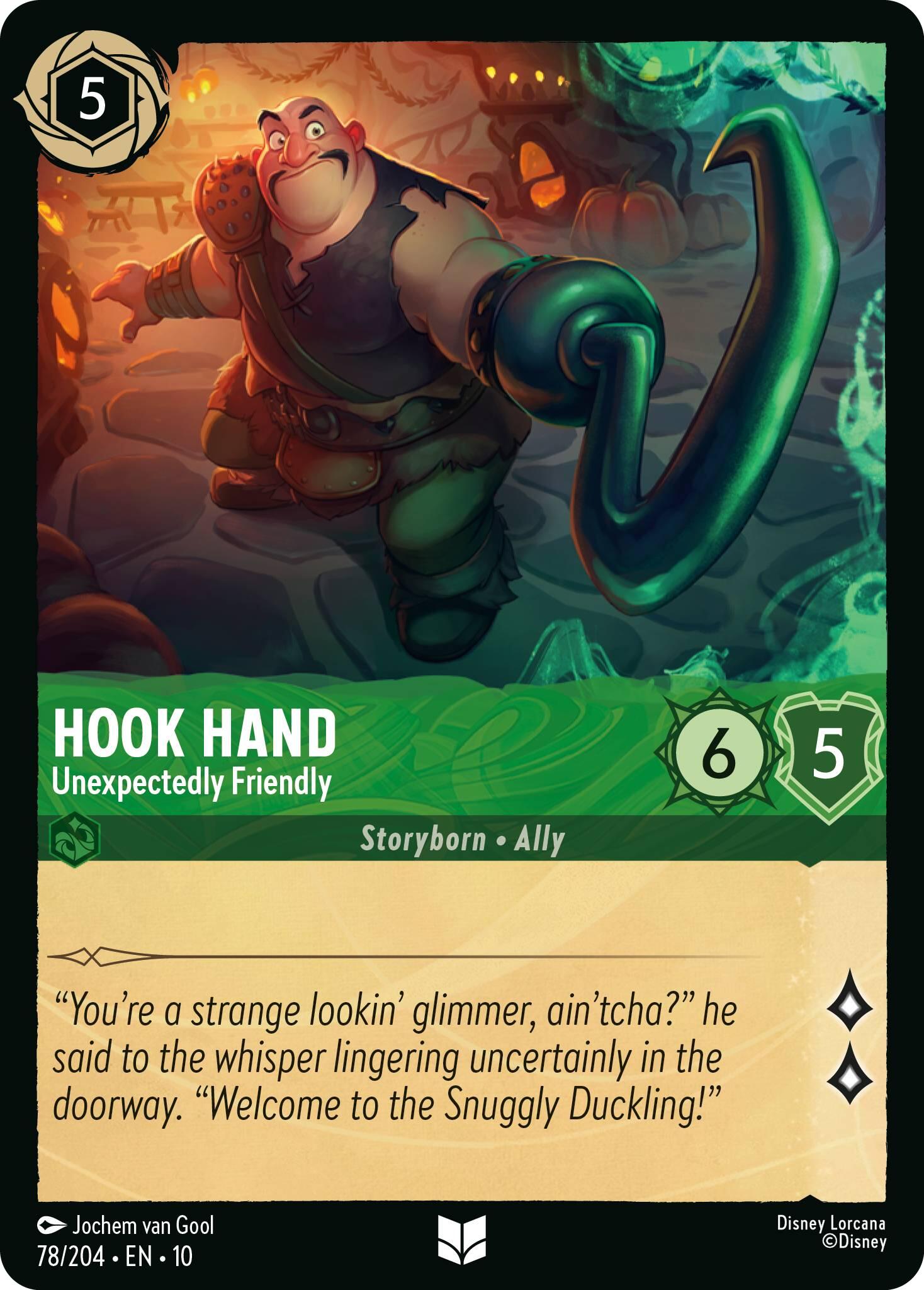 Image of Hook Hand - Unexpectedly Friendly (78/204) [Whispers in the Well]