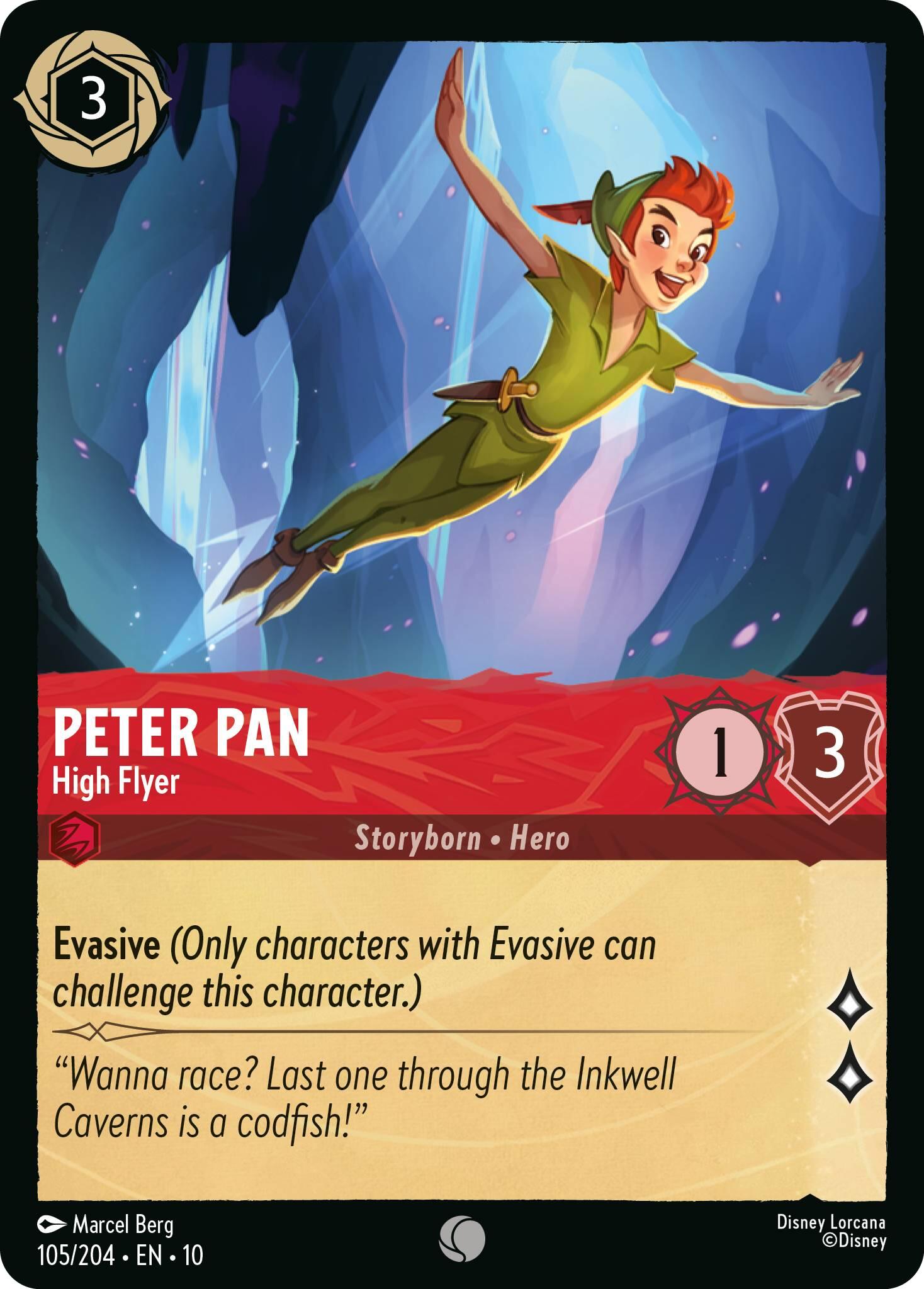 Image of Peter Pan - High Flyer (105/204) [Whispers in the Well]