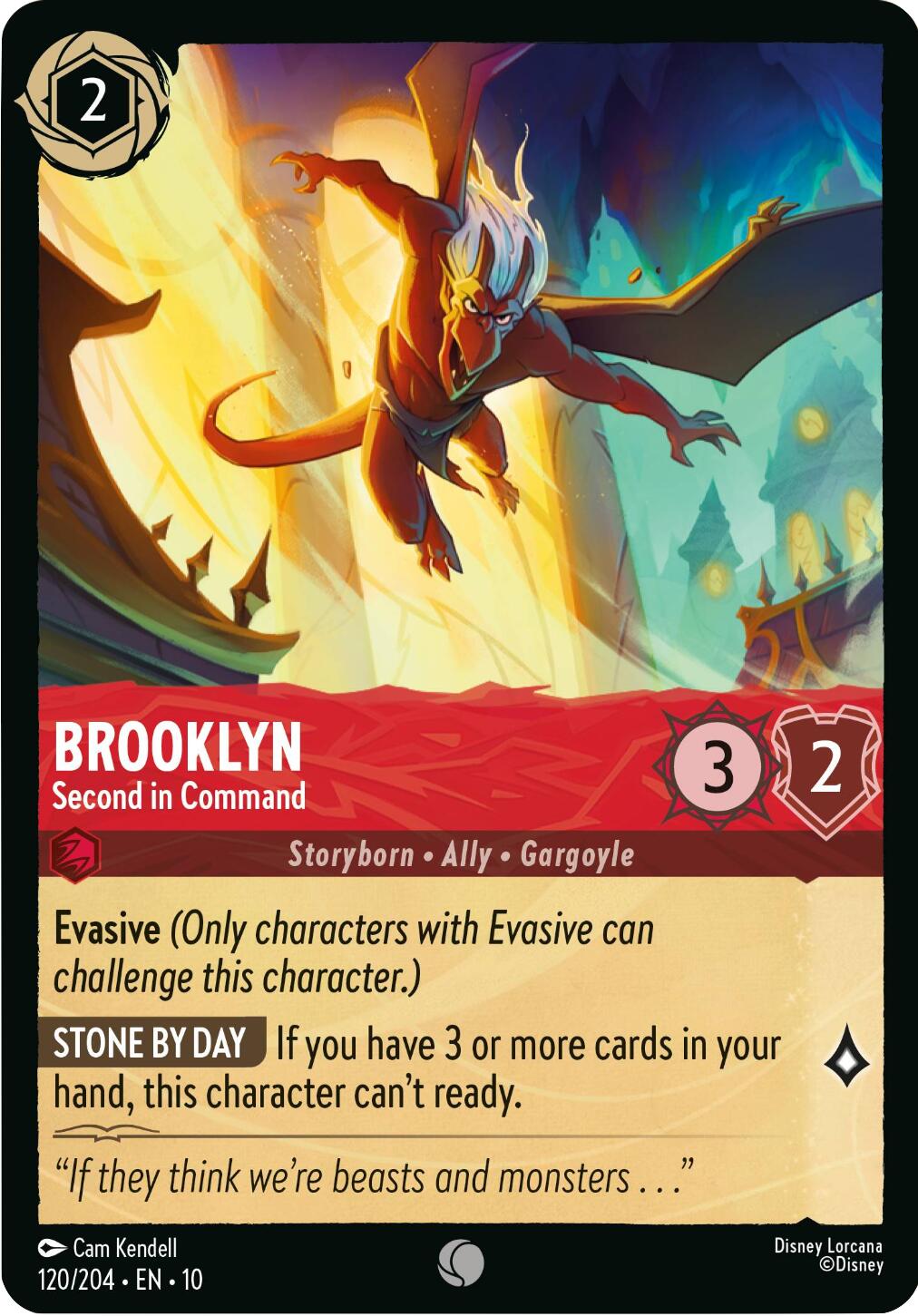 Image of Brooklyn - Second in Command (120/204) [Whispers in the Well]