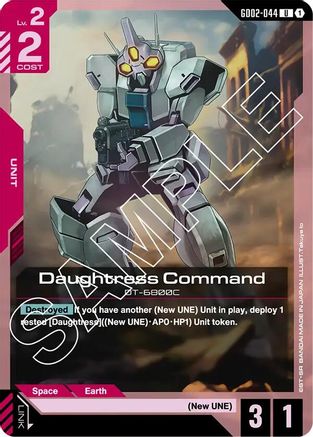 Image of Daughtress Command (GD02-044) - Dual Impact