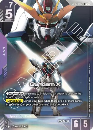 Image of Gundam X (LR+) (GD02-053) - Dual Impact Holofoil