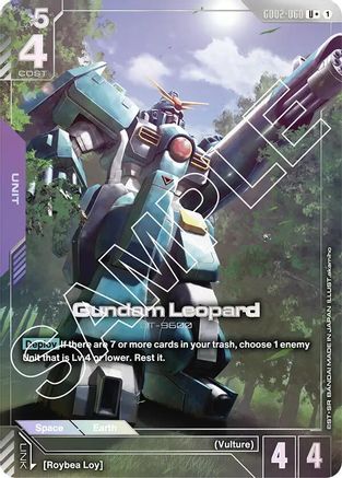 Image of Gundam Leopard (U+) (GD02-060) - Dual Impact Holofoil