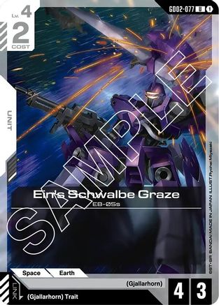 Image of Ein's Schwalbe Graze (GD02-077) - Dual Impact