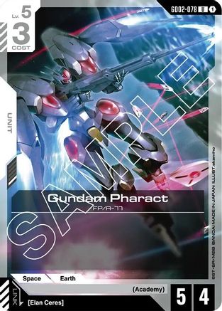 Image of Gundam Pharact (GD02-078) - Dual Impact