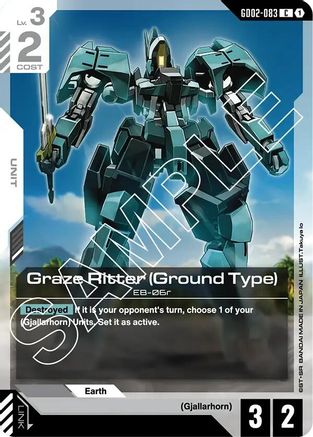Image of Graze Ritter (Ground Type) (GD02-083) - Dual Impact