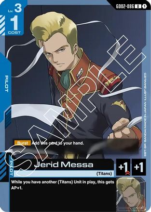 Image of Jerid Messa (GD02-086) - Dual Impact