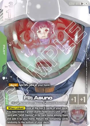 Image of Flit Asuno (R+) (GD02-088) - Dual Impact