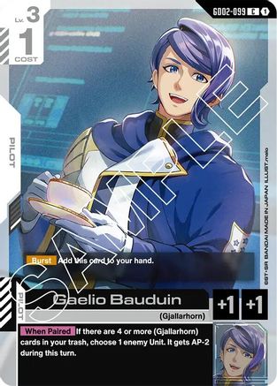 Image of Gaelio Bauduin (GD02-099) - Dual Impact