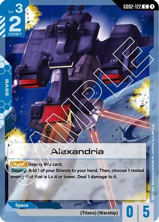 Image of Alexandria (GD02-122) - Dual Impact