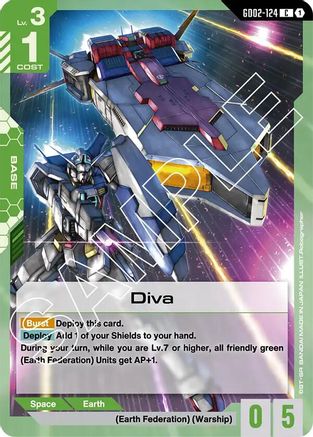 Image of Diva (GD02-124) - Dual Impact