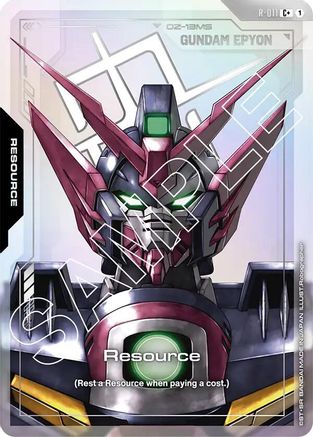Image of Resource (R-011) (C+) (R-011) - Dual Impact Holofoil