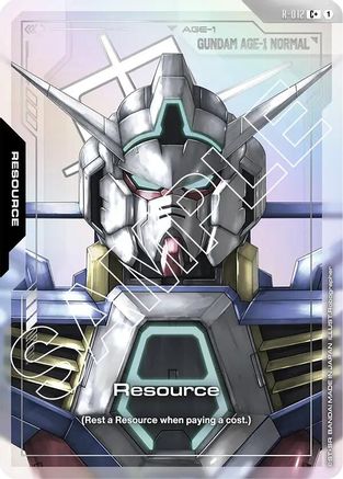 Image of Resource (R-012) (C+) (R-012) - Dual Impact Holofoil