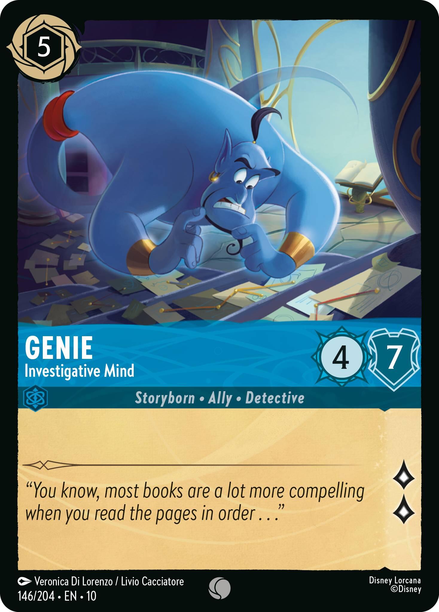 Image of Genie - Investigative Mind (146/204) [Whispers in the Well]