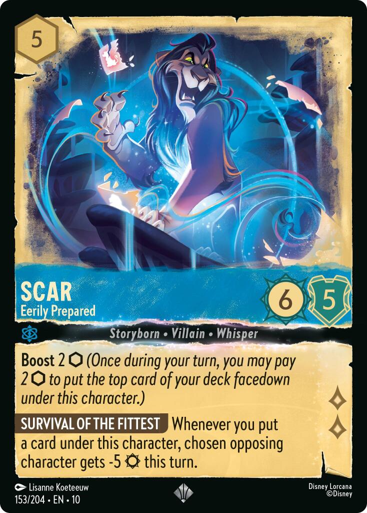 Image of Scar - Eerily Prepared (153/204) [Whispers in the Well]