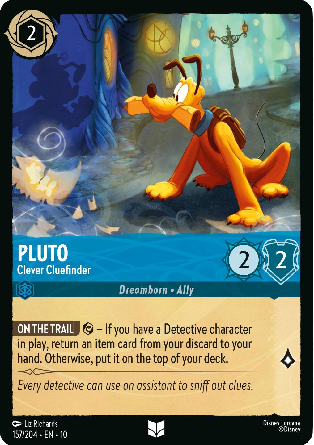 Image of Pluto - Clever Cluefinder (157/204) [Whispers in the Well]