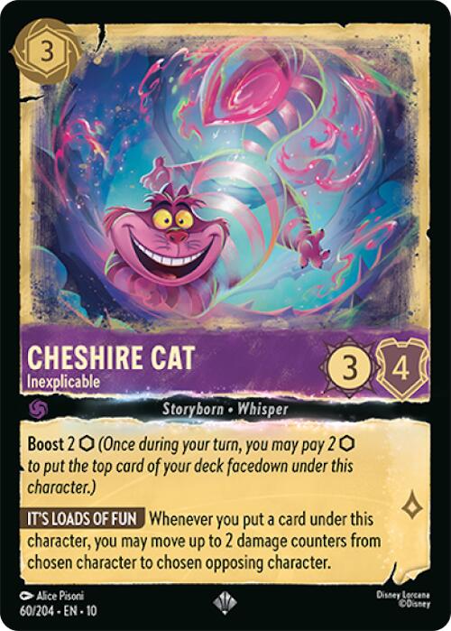 Image of Cheshire Cat - Inexplicable (60/204) [Whispers in the Well]