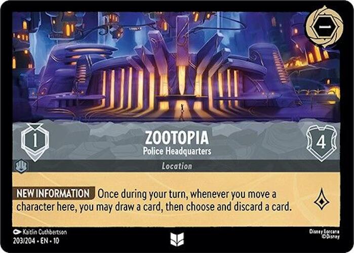 Image of Zootopia - Police Headquarters (203/204) [Whispers in the Well]