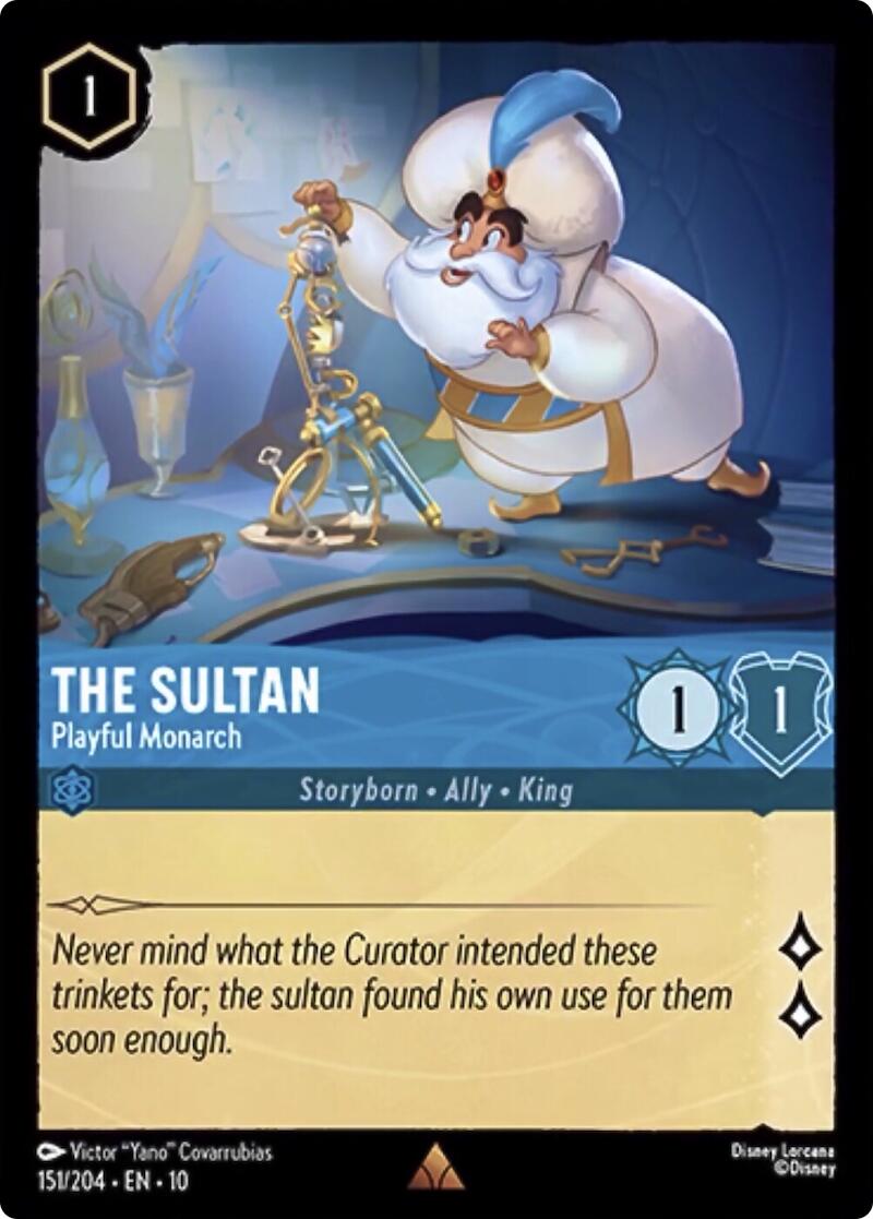 Image of The Sultan - Playful Monarch (151/204) [Whispers in the Well]