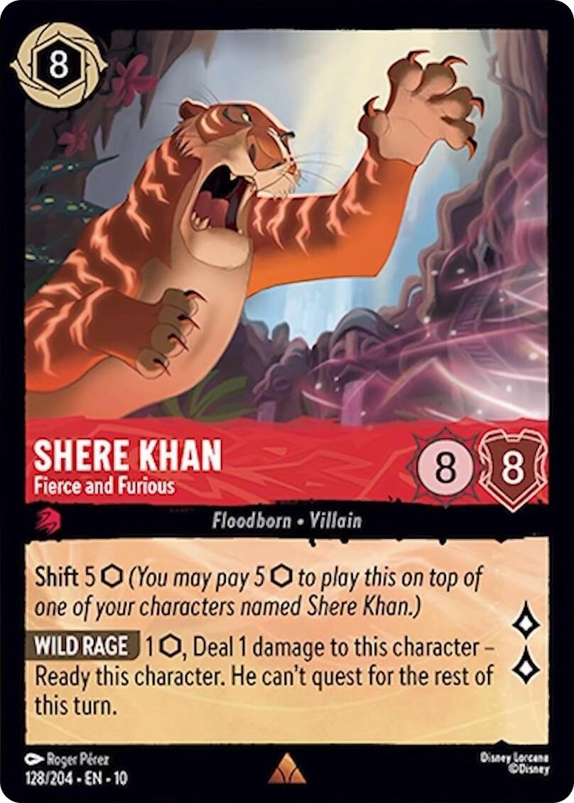 Image of Shere Khan - Fierce and Furious (128/204) [Whispers in the Well]