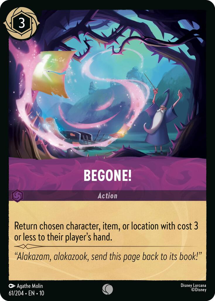 Image of Begone! (61/204) [Whispers in the Well]