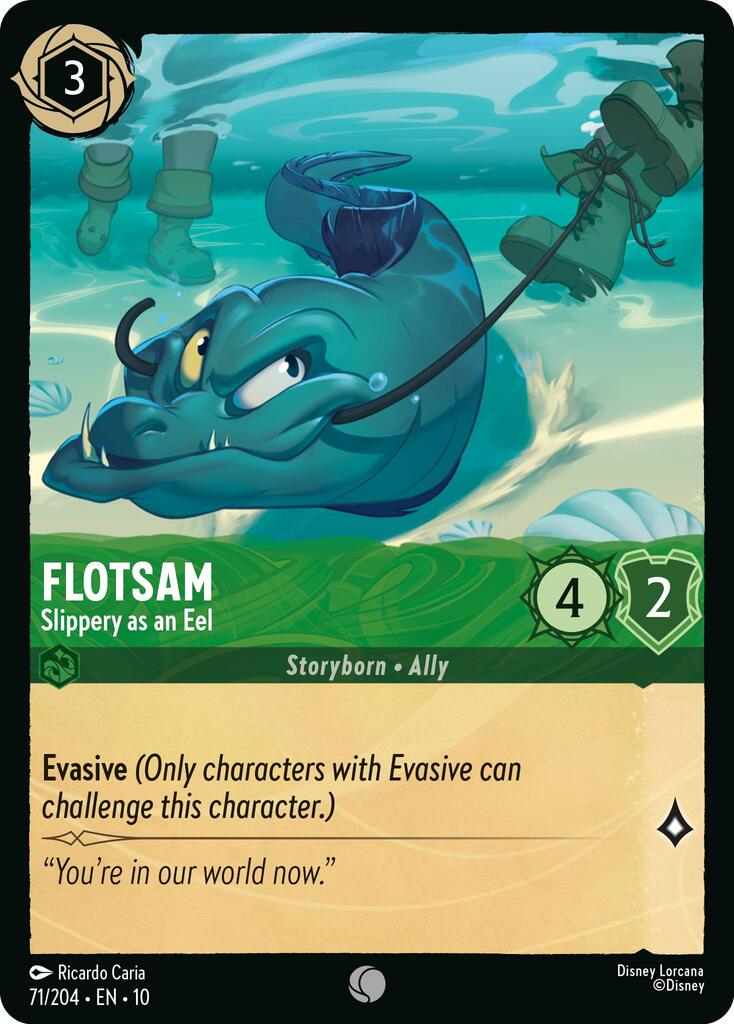 Image of Flotsam - Slippery as an Eel (71/204) [Whispers in the Well]