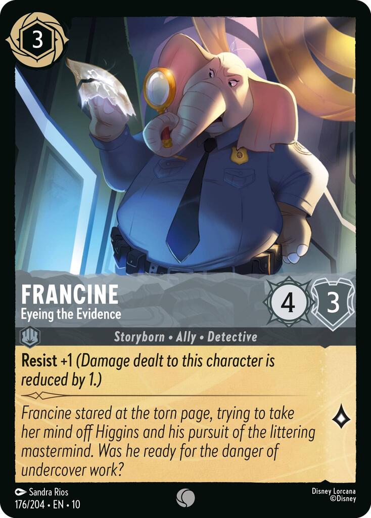 Image of Francine - Eyeing the Evidence (176/204) [Whispers in the Well]