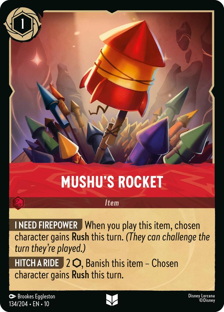 Image of Mushu's Rocket (134/204) [Whispers in the Well]