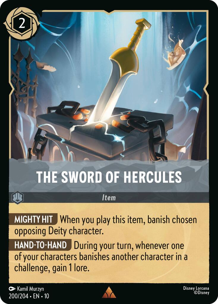 Image of The Sword of Hercules (200/204) [Whispers in the Well]