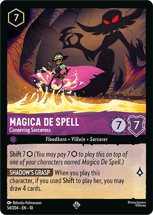 Image of Magica De Spell - Conniving Sorceress (54/204) [Whispers in the Well]