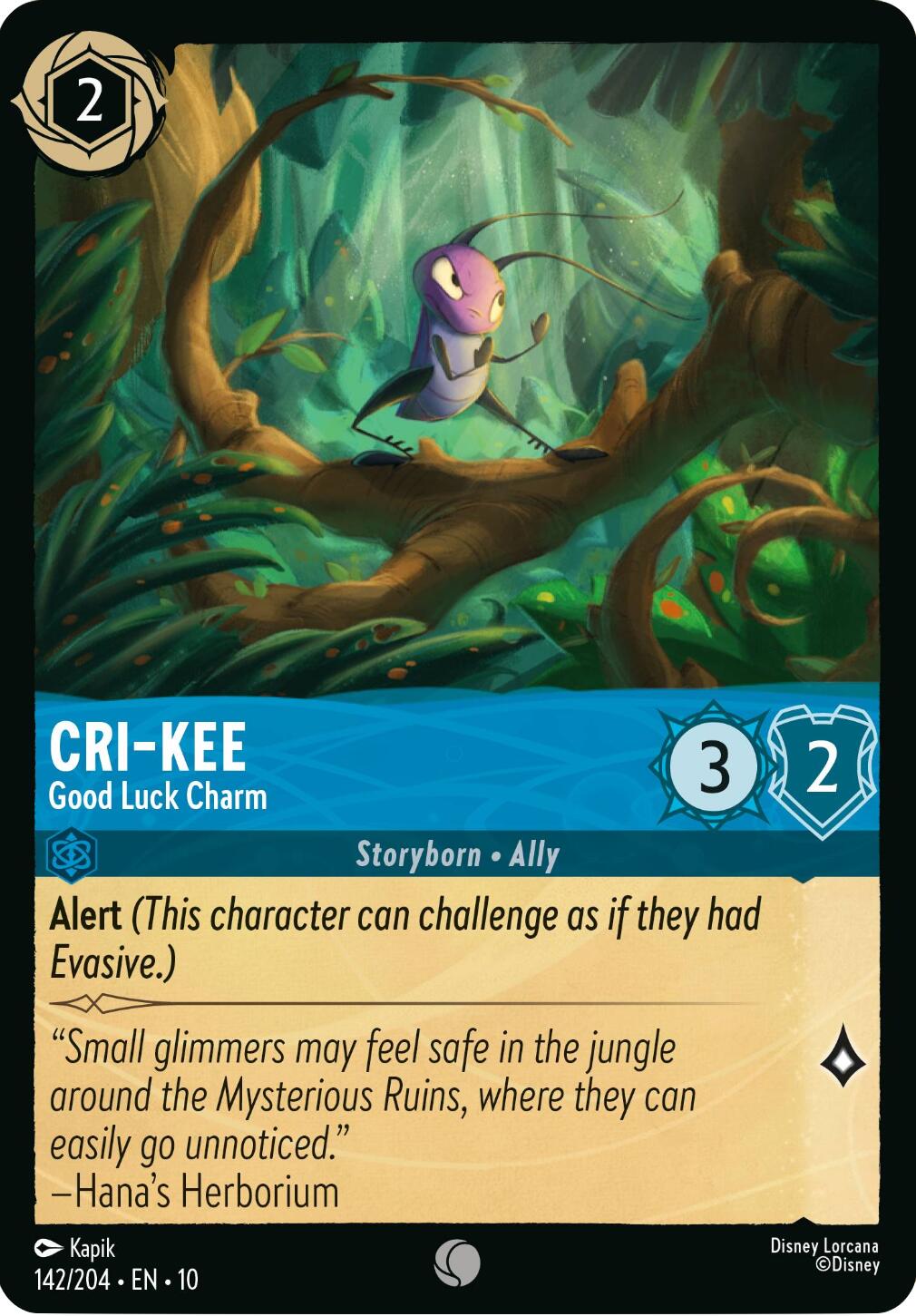 Image of Cri-Kee - Good Luck Charm (142/204) [Whispers in the Well]