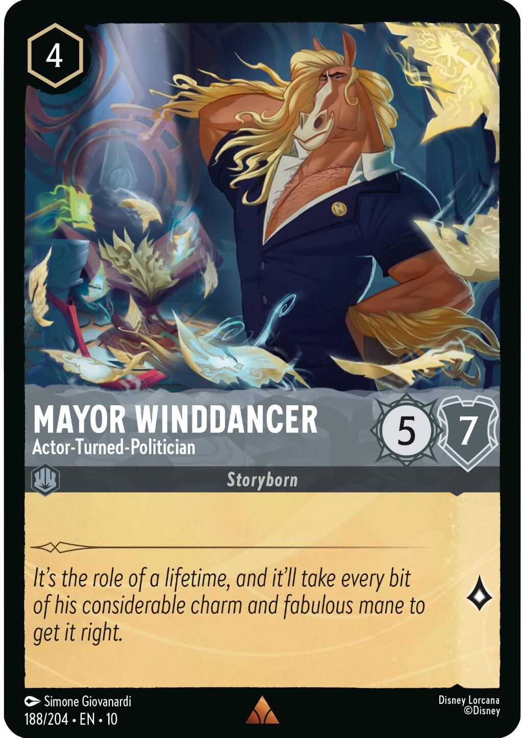 Image of Mayor Winddancer - Actor-Turned-Politician (188/204) [Whispers in the Well]
