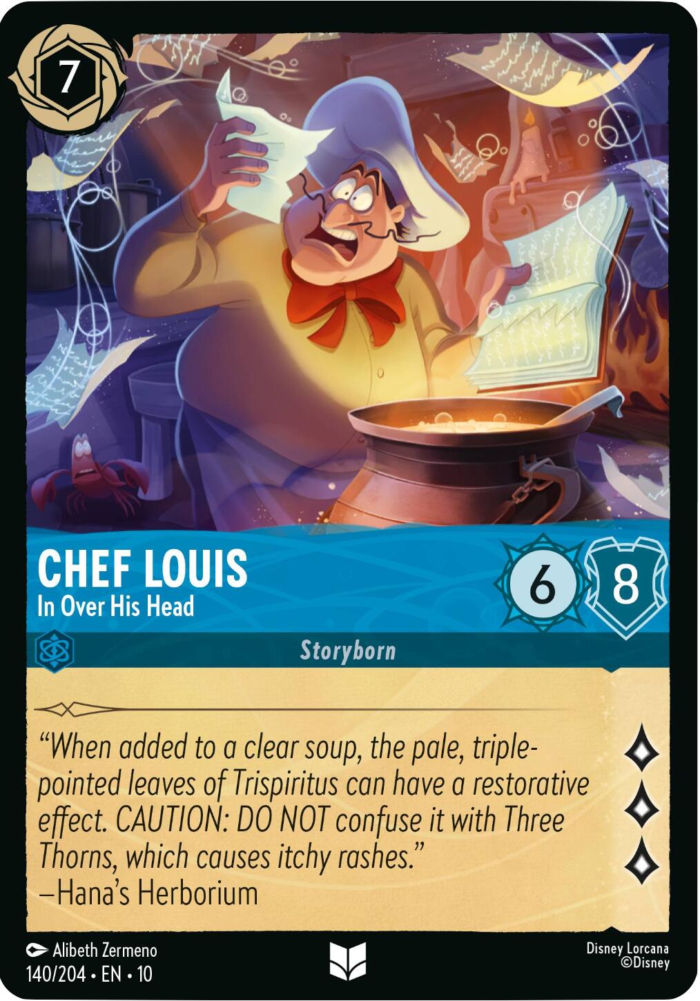Image of Chef Louis - In Over His Head (140/204) [Whispers in the Well]