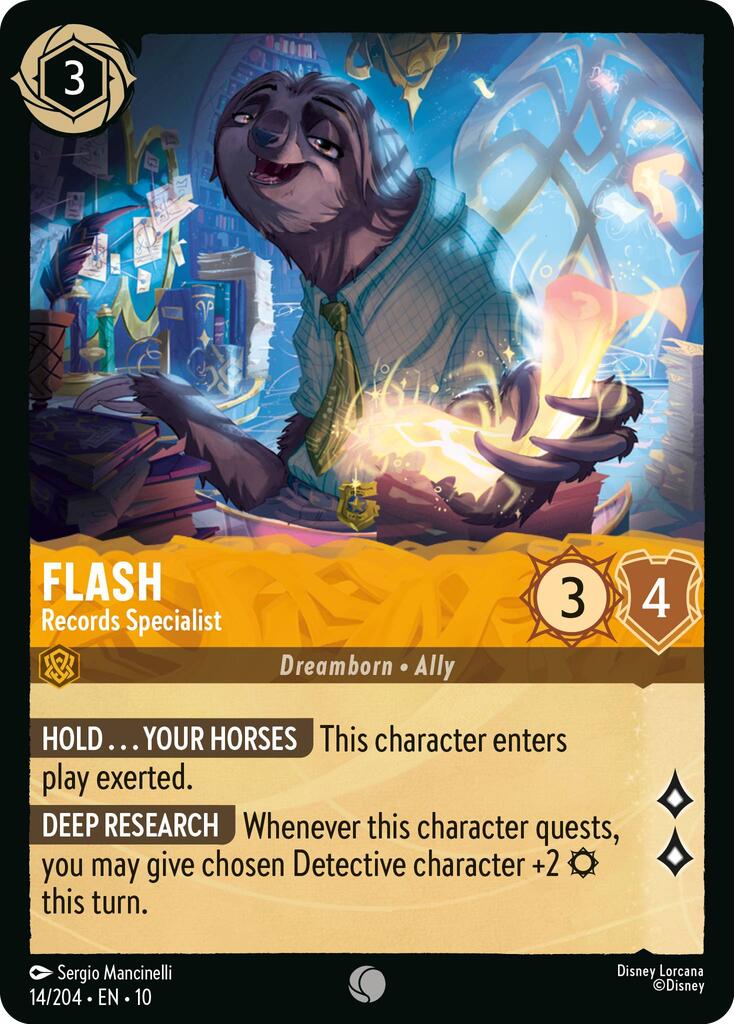 Image of Flash - Records Specialist (14/204) [Whispers in the Well]