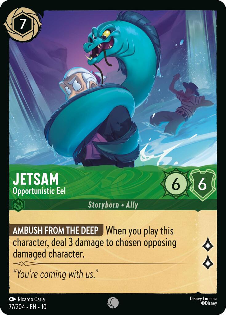 Image of Jetsam - Opportunistic Eel (77/204) [Whispers in the Well]