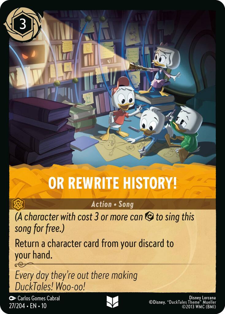 Image of Or Rewrite History! (27/204) [Whispers in the Well]