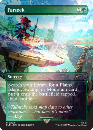 Image of Farseek (2222) (Rainbow Foil) (SLD-2222) - Secret Lair Drop Series Foil