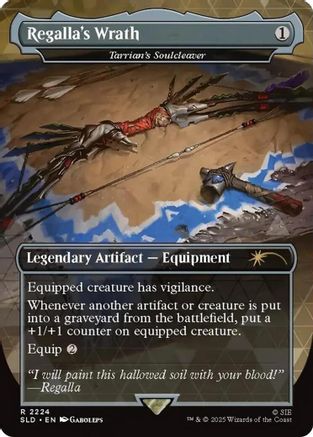 Image of Regalla's Wrath - Tarrian's Soulcleaver (SLD-2224) - Secret Lair Drop Series