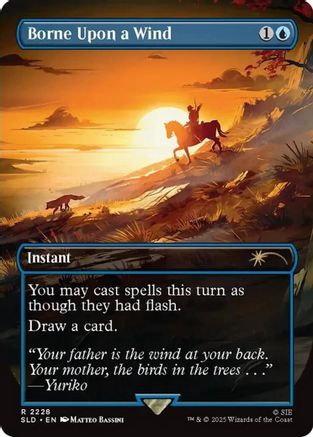 Image of Borne Upon a Wind (SLD-2228) - Secret Lair Drop Series