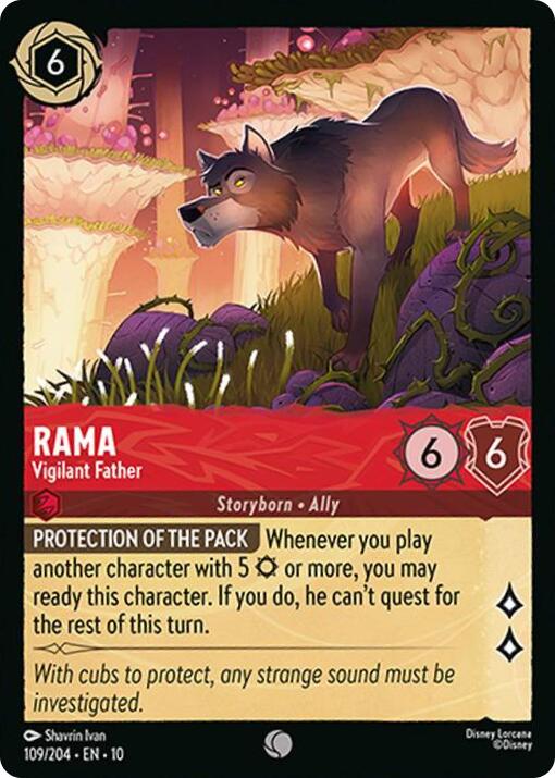 Image of Rama - Vigilant Father (109/204) [Whispers in the Well]
