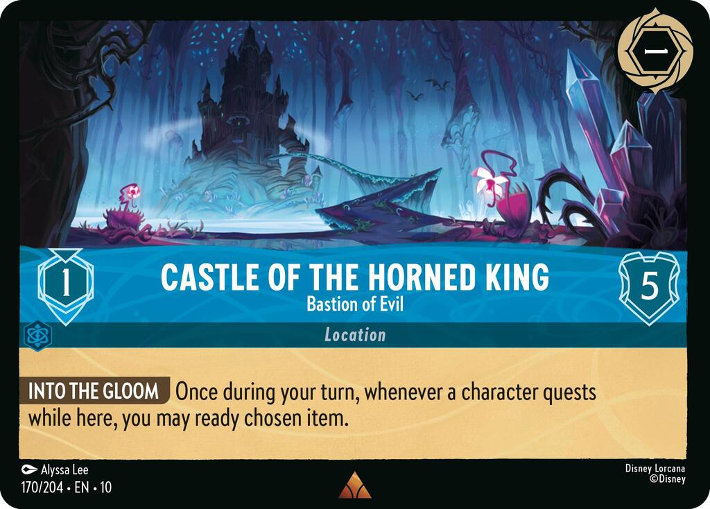 Image of Castle of the Horned King - Bastion of Evil (170/204) [Whispers in the Well]