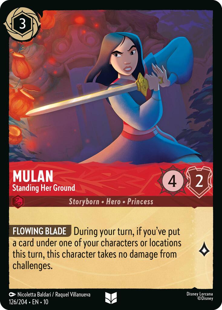 Image of Mulan - Standing Her Ground (126/204) [Whispers in the Well]