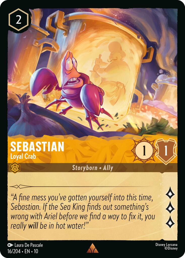 Image of Sebastian - Loyal Crab (16/204) [Whispers in the Well]